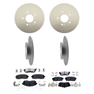 Raybestos® - Element3™ Plain Brake Kit with Hybrid Pads