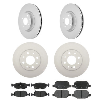 Raybestos® - Element3™ 1-Piece Brake Kit with Ceramic Brake Pads