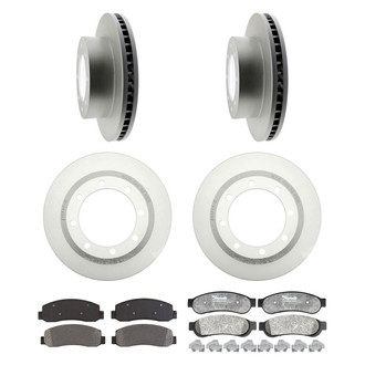 Raybestos® - Element3™ 1-Piece Brake Kit with Semi-Metallic Brake Pads