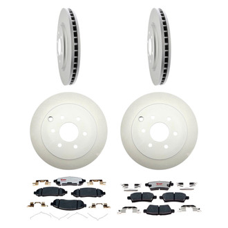 Raybestos® - Element3™ Plain Brake Kit with Hybrid Pads