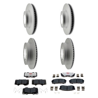 Raybestos® - Element3™ 1-Piece Brake Kit with Hybrid Brake Pads