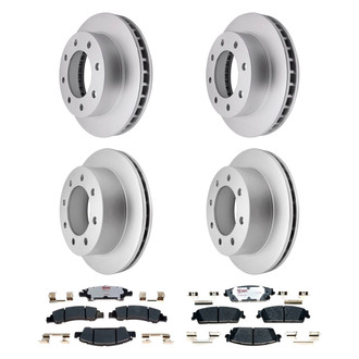Raybestos® - Element3™ 1-Piece Brake Kit with Hybrid Brake Pads