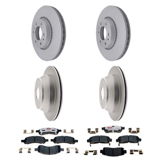 Raybestos® - Element3™ 1-Piece Brake Kit with Hybrid Brake Pads