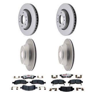 Raybestos® - Element3™ 1-Piece Brake Kit with Hybrid Brake Pads