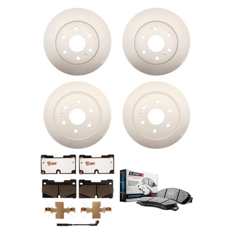Raybestos® - Element3™ 1-Piece Brake Kit with Hybrid Brake Pads