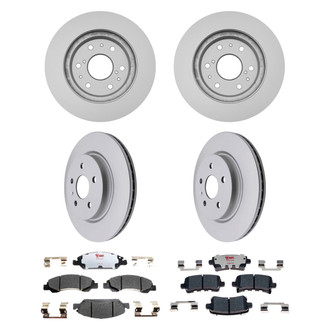 Raybestos® - Element3™ 1-Piece Brake Kit with Hybrid Brake Pads