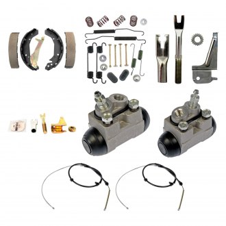 Raybestos® - Element3 Organic Drum Brake Shoes Kit