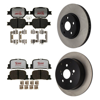 Raybestos® - Element3 Enhanced Hybrid Technology Disc Brake Pads Kit