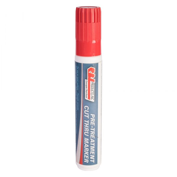 RBL® - 1/8" Red Pre-Treatment Felt Markers with 1-1/2 oz. Solution
