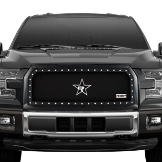RBP® - 1-Pc RX-5 "HALO" Series Chrome Dual Weave Mesh Main Grille