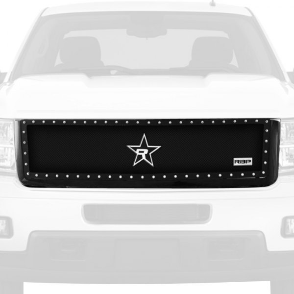 RBP® - 1-Pc NDX Series Black Dual Weave Mesh Main Grille