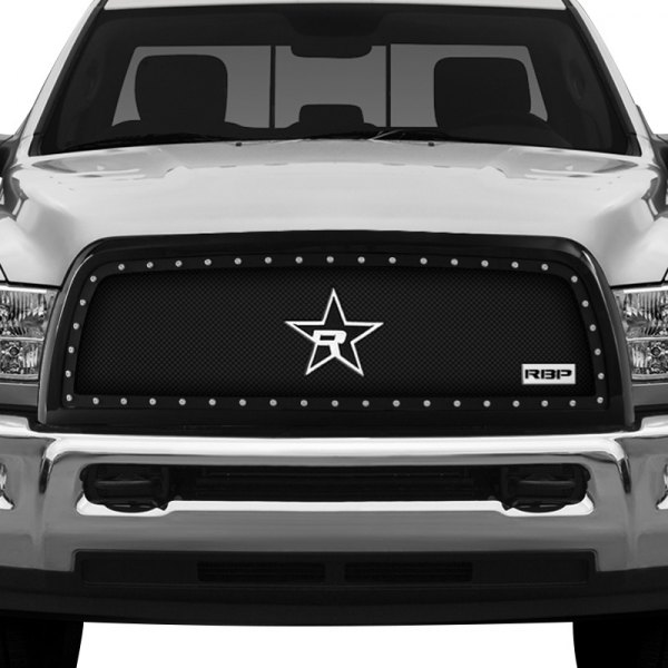 RBP® - 1-Pc NDX Series Black Dual Weave Mesh Main Grille