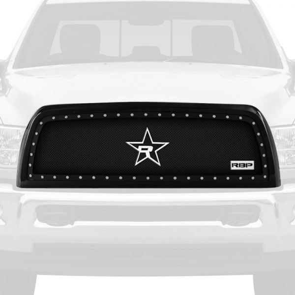 RBP® - 1-Pc NDX Series Black Dual Weave Mesh Main Grille