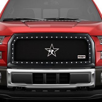 RBP® - 1-Pc NDX Series Black Dual Weave Mesh Main Grille