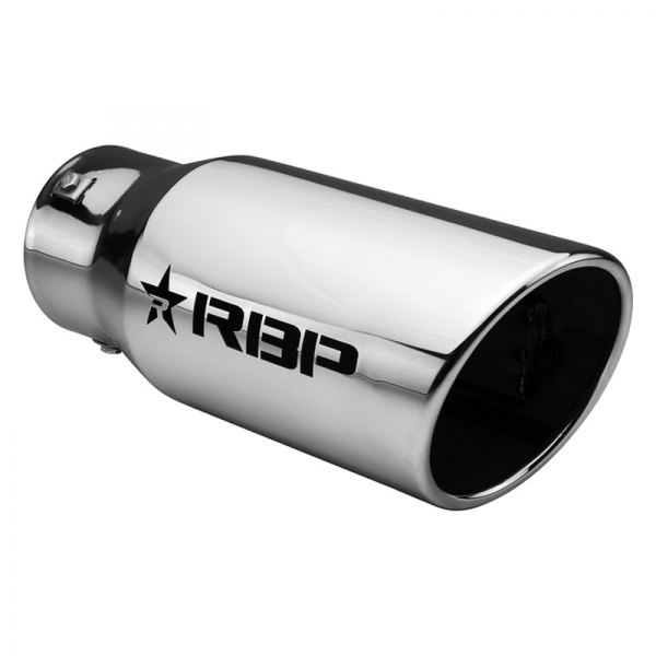 RBP® - RX-7 304 SS Adjustable Multi-Fit Round Polished Exhaust Tip