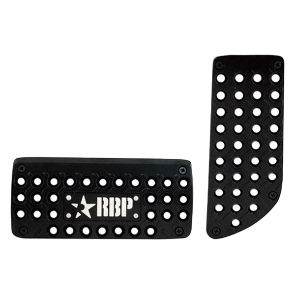RBP® RBP4131ZR Aluminum Perforated Pedal Pad Set