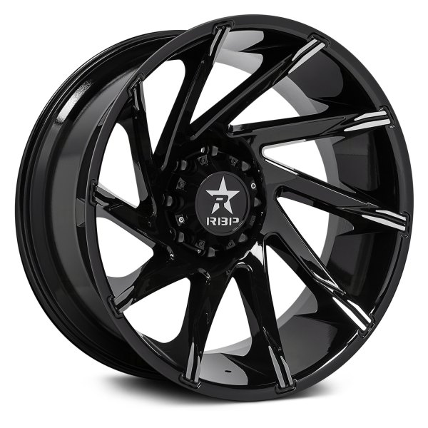 RBP® - 77R SPIKE Gloss Black with Machined Accents