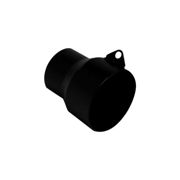 RBP® - Heat Treated Round Black Powder Coated Exhaust Tip Adapter