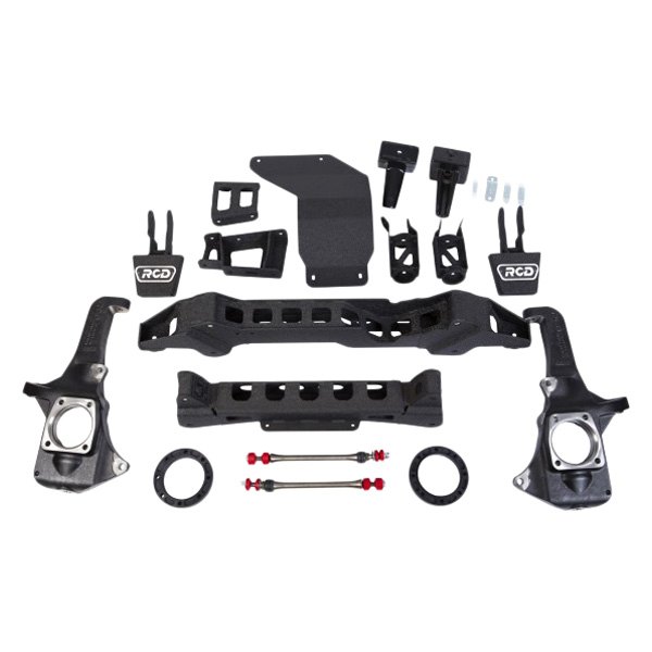 RCD Suspension® 10-41811 - 4"-6" x 4"-6" Front and Rear Suspension Lift Kit