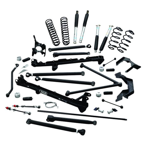 RCD Suspension® - 6" Long Arm Front and Rear Lift Kit