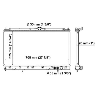 Reach Cooling® - Engine Coolant Radiator