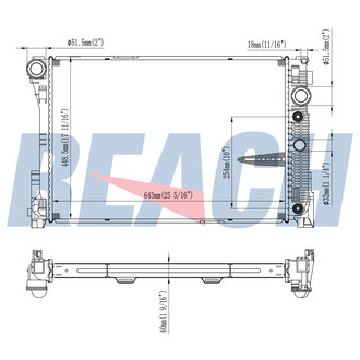 Reach Cooling® - Engine Coolant Radiator