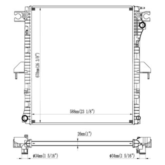 Reach Cooling® - Engine Coolant Radiator