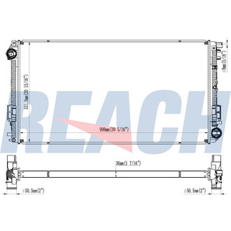 Reach Cooling® - Engine Coolant Radiator