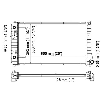 Reach Cooling® - Engine Coolant Radiator