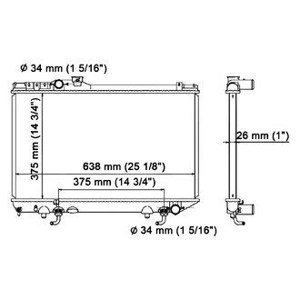 Reach Cooling® - Engine Coolant Radiator