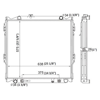 Reach Cooling® - Engine Coolant Radiator