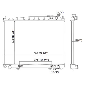 Reach Cooling® - Engine Coolant Radiator