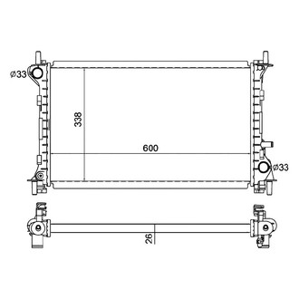 Reach Cooling® - Engine Coolant Radiator