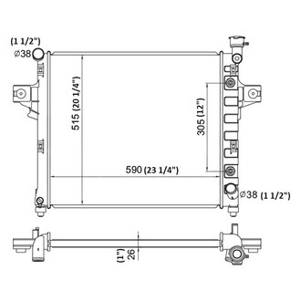 Reach Cooling® - Engine Coolant Radiator