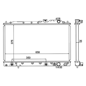 Reach Cooling® - Engine Coolant Radiator