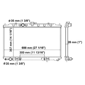 Reach Cooling® - Engine Coolant Radiator
