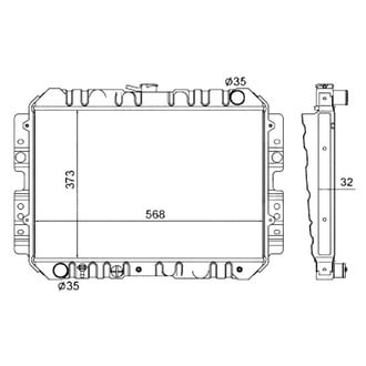 Reach Cooling® - Engine Coolant Radiator