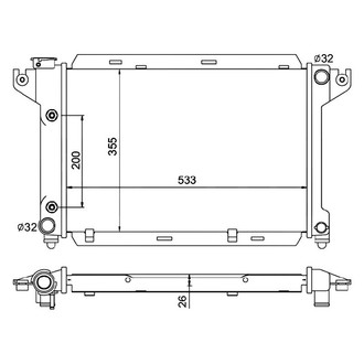 Reach Cooling® - Engine Coolant Radiator