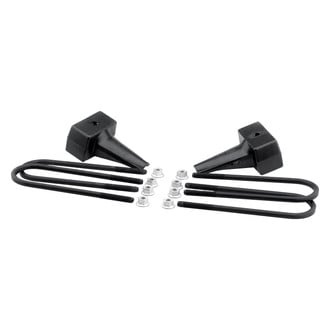 ReadyLIFT® - 4" Tapered Rear Lifted Blocks and U-Bolts