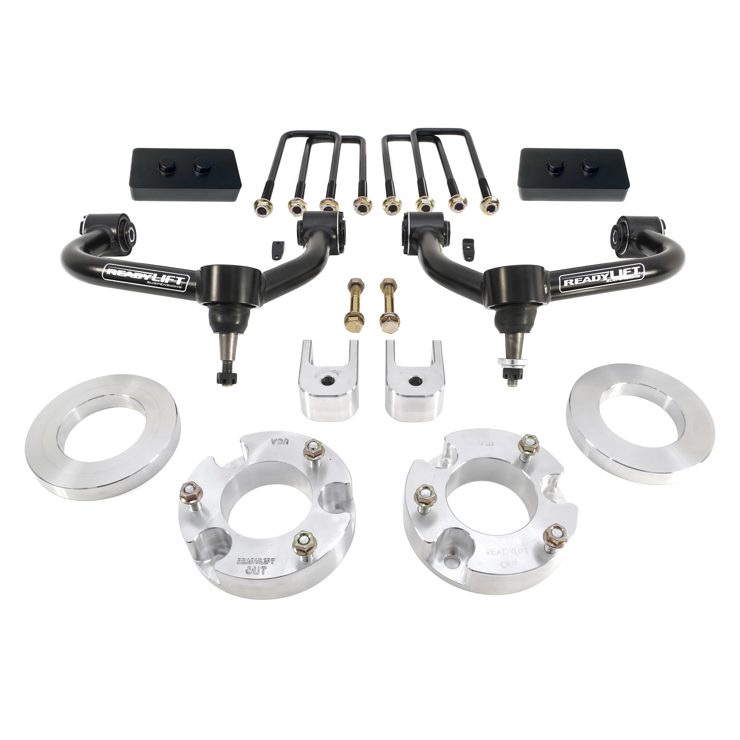 ReadyLIFT® 69-21352 - 3.5" X 2.5" SST™ Front And Rear Suspension Lift Kit