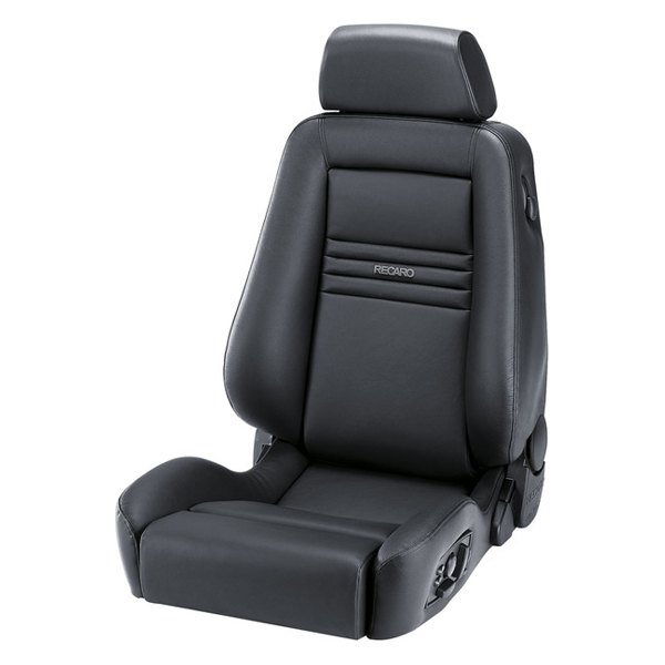 Recaro® - Ergomed ES Series Driver Side Seat, Black Leather
