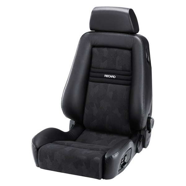 Recaro® - Ergomed ES Series Passenger Side Seat, Black Leather