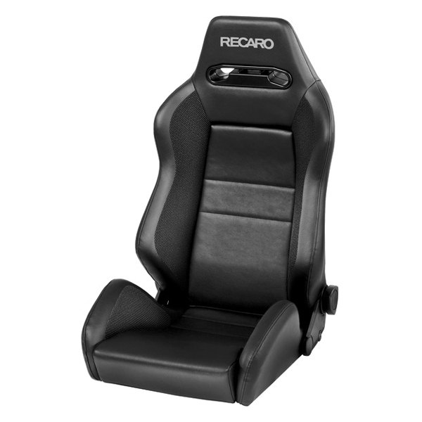 Recaro® - Speed Series Seat with Thigh Bolsters, Black Avus