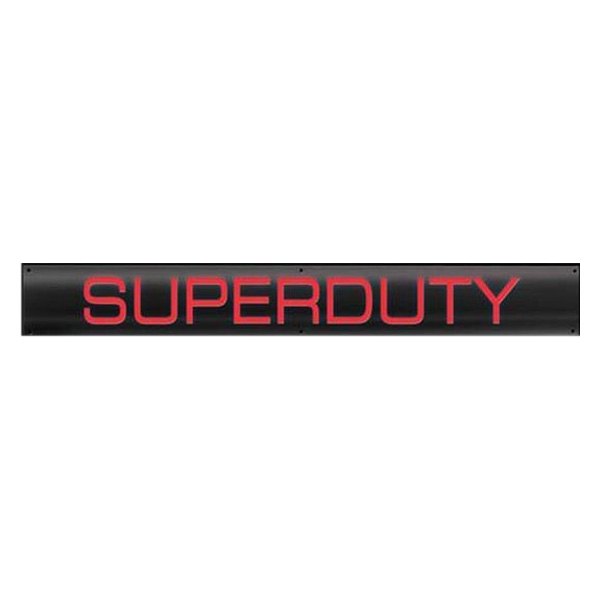 Recon® - Black Door Sills with Superduty Logo