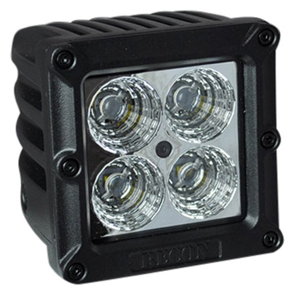 Recon® - High Intensity 3" 20W Square Flood Beam LED Driving Light