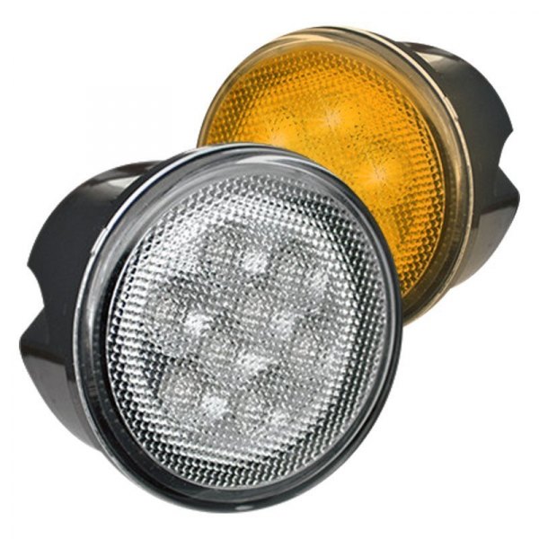 Recon® - Chrome LED Turn Signal/Parking Lights, Jeep Wrangler