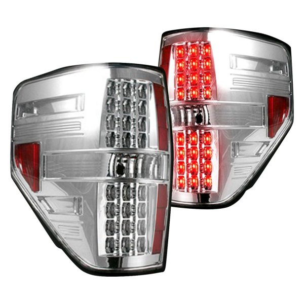 Recon® - Chrome LED Tail Lights, Ford F-150