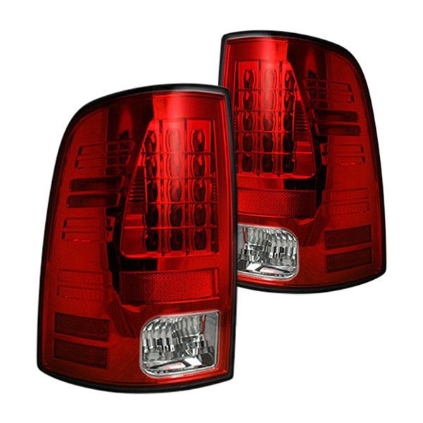 Recon® - Chrome/Red LED Tail Lights