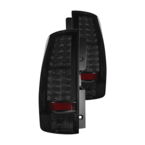 Recon® - Black/Smoke LED Tail Lights, Chevy Tahoe