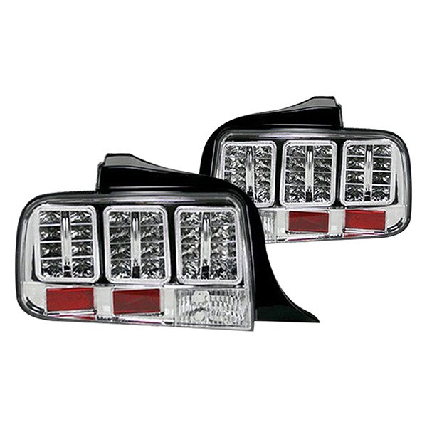 Recon® - Chrome LED Tail Lights, Ford Mustang